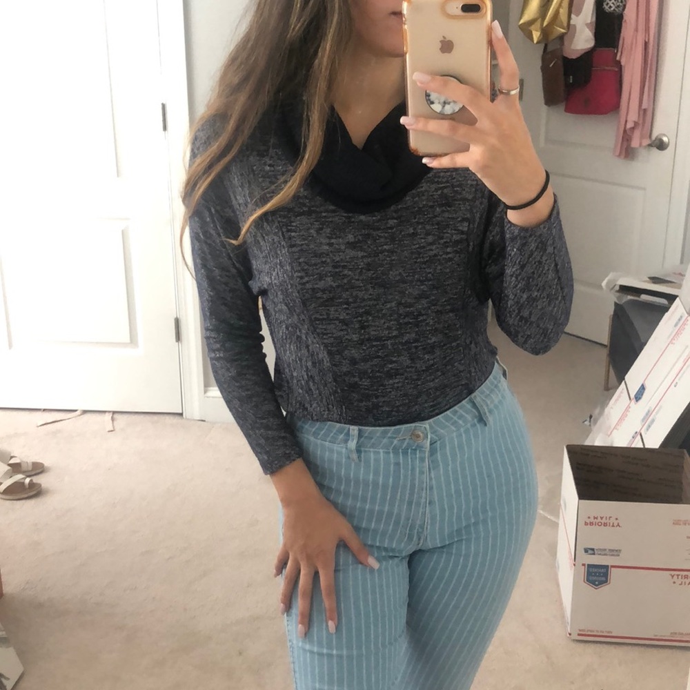 Cotton Cowl long sleeve